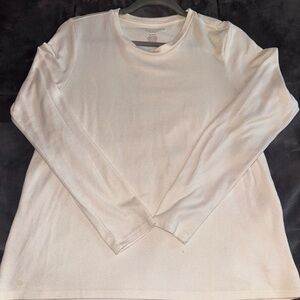American Eagle Cream Long Sleeve